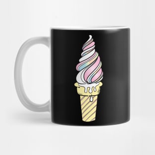 Ice Cream icon pastel color Mug